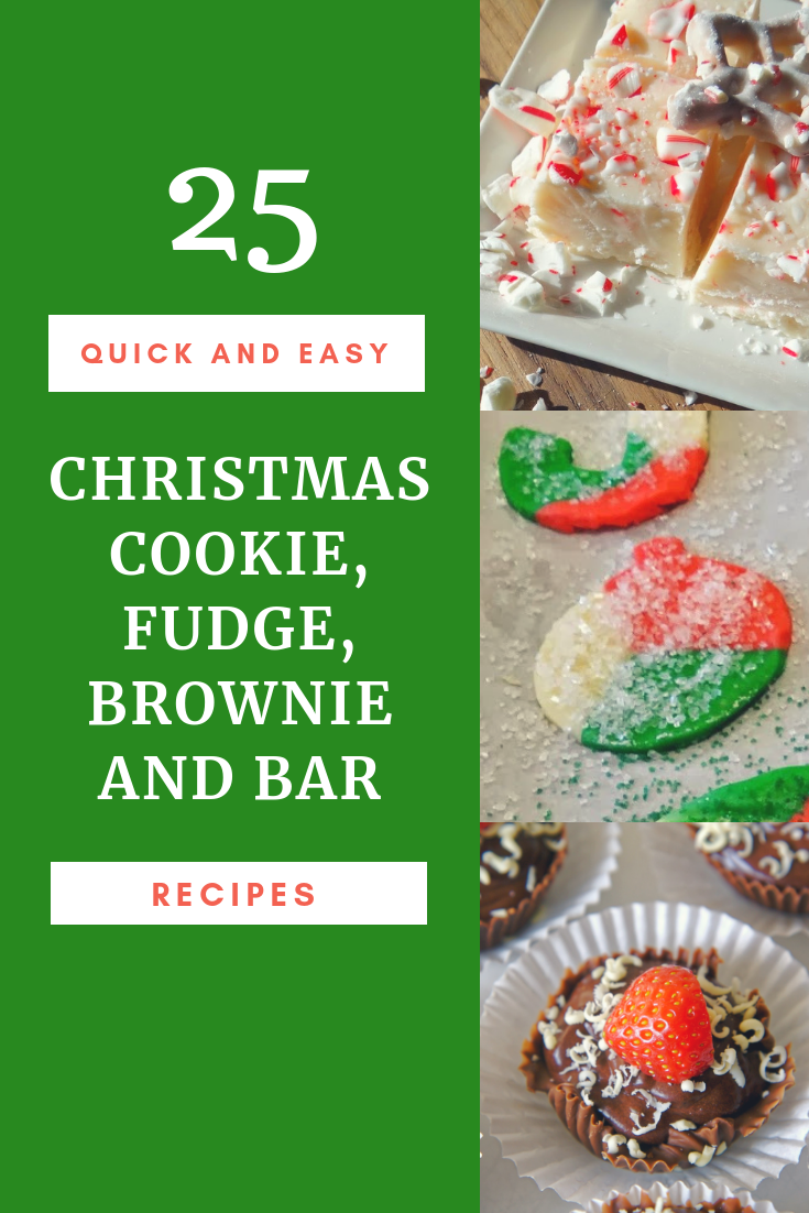 25 Quick &amp; Easy Christmas Cookie, Fudge, Brownie and Bar Recipes Rural Mom