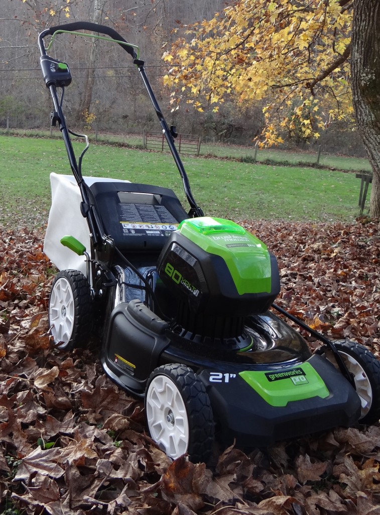 greenworks cordless lawn mower 80v