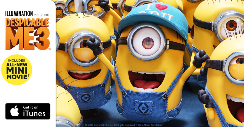 Despicable Me 3 Special Edition on iTunes (Giveaway!) Rural Mom Despicable Me 3 Special Edition on iTunes (Giveaway!) Rural Mom