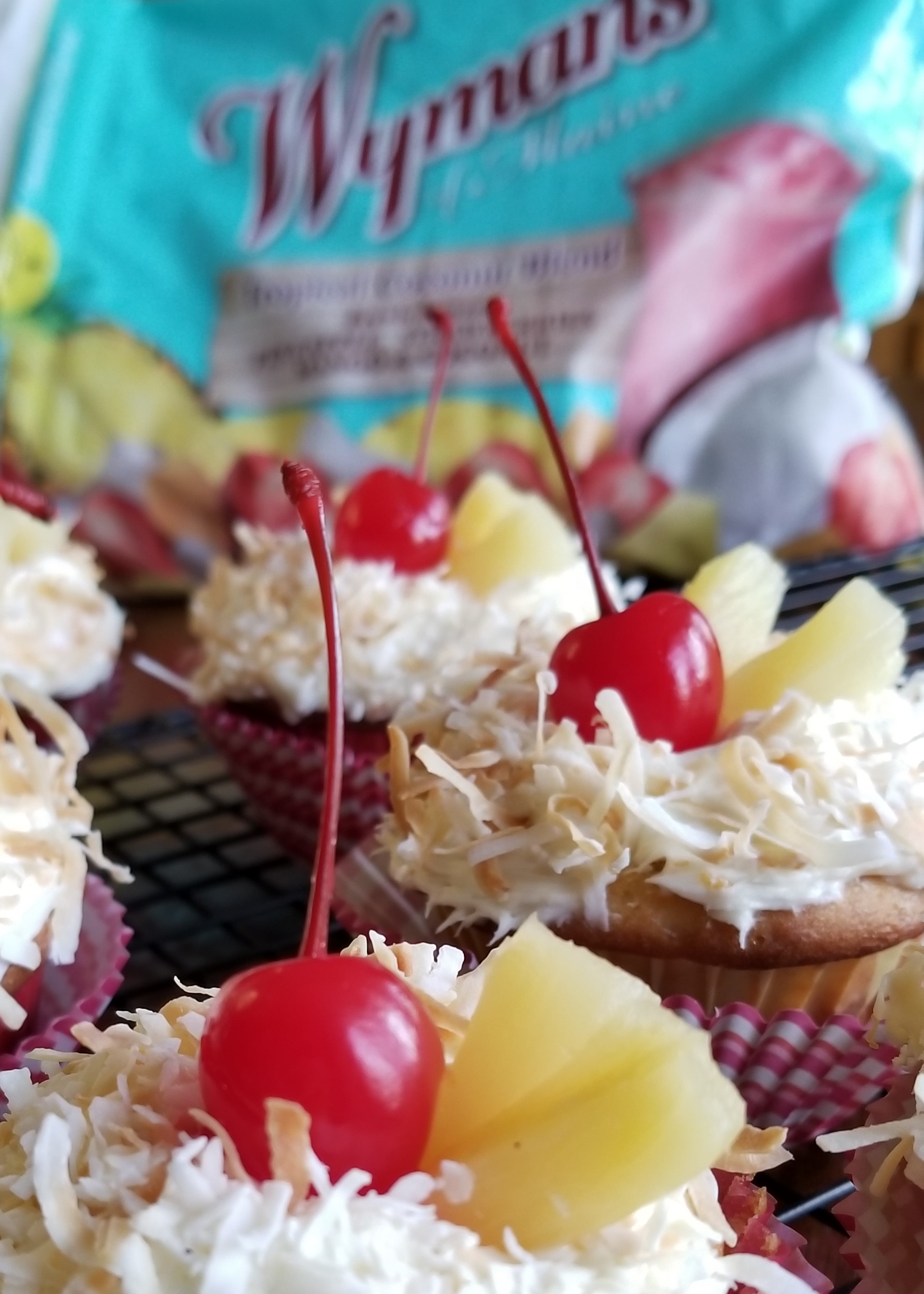 Quick and Delicious Tropical Coconut Cupcakes Rural Mom
