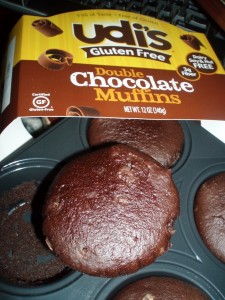 Udis Gluten Free Double Chocolate Muffins