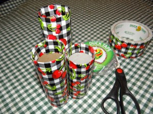 Duck Tape Pencil Holder Duck Tape Pencil Holder
