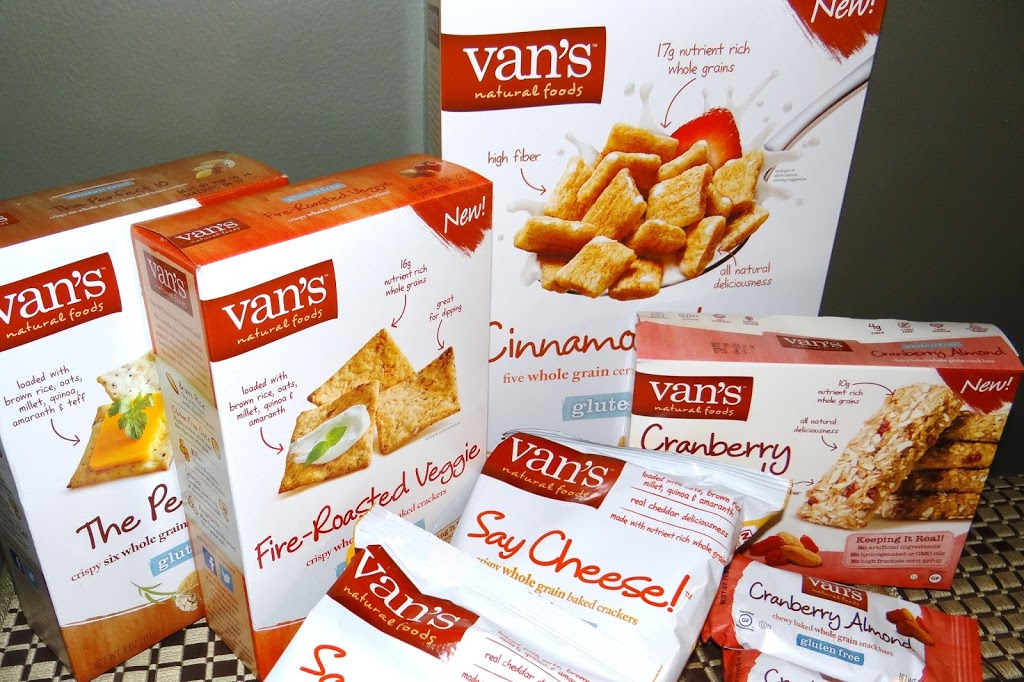 Gluten Free Snack Series Van's Snack Bars and Crackers Rural Mom