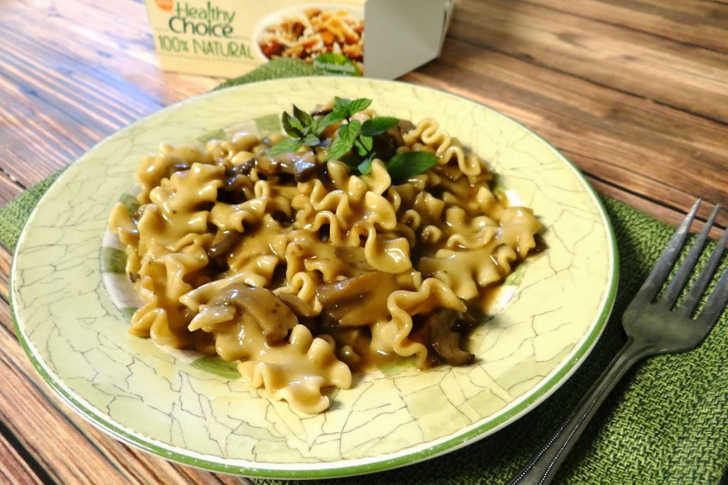 Vegetarian Healthy Choice Natural Cafe Steamers Lunch is Steaming