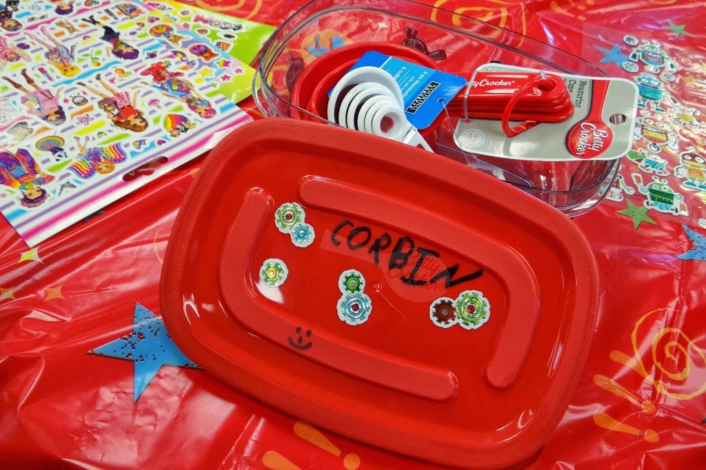 Dollar Tree Crafts Personalized Baker's Box Group Rural Mom