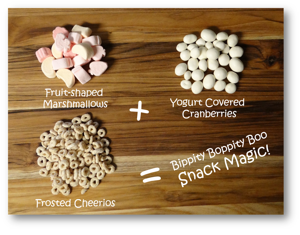 Bippity Boppity Boo Princess Snack Mix and Sleeping Beauty Slumber