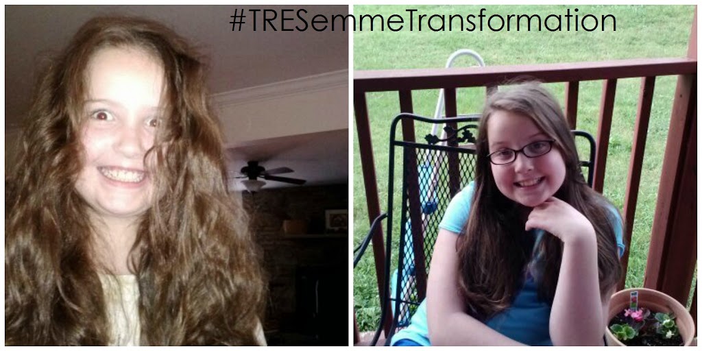 taming morning hair with #TRESemme