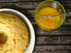 Vanilla Pound Cake with Honey Orange Bourbon Sauce #Recipe Vanilla Pound Cake with Honey Orange Bourbon Sauce #Recipe