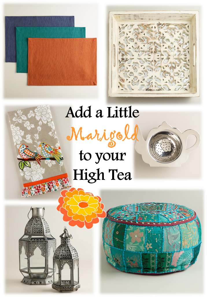 Add A Touch of Marigold to Your High Tea #BestExoticMarigold #LoveBlooms Rural Mom Add A Touch of Marigold to Your High Tea #BestExoticMarigold #LoveBlooms Rural Mom