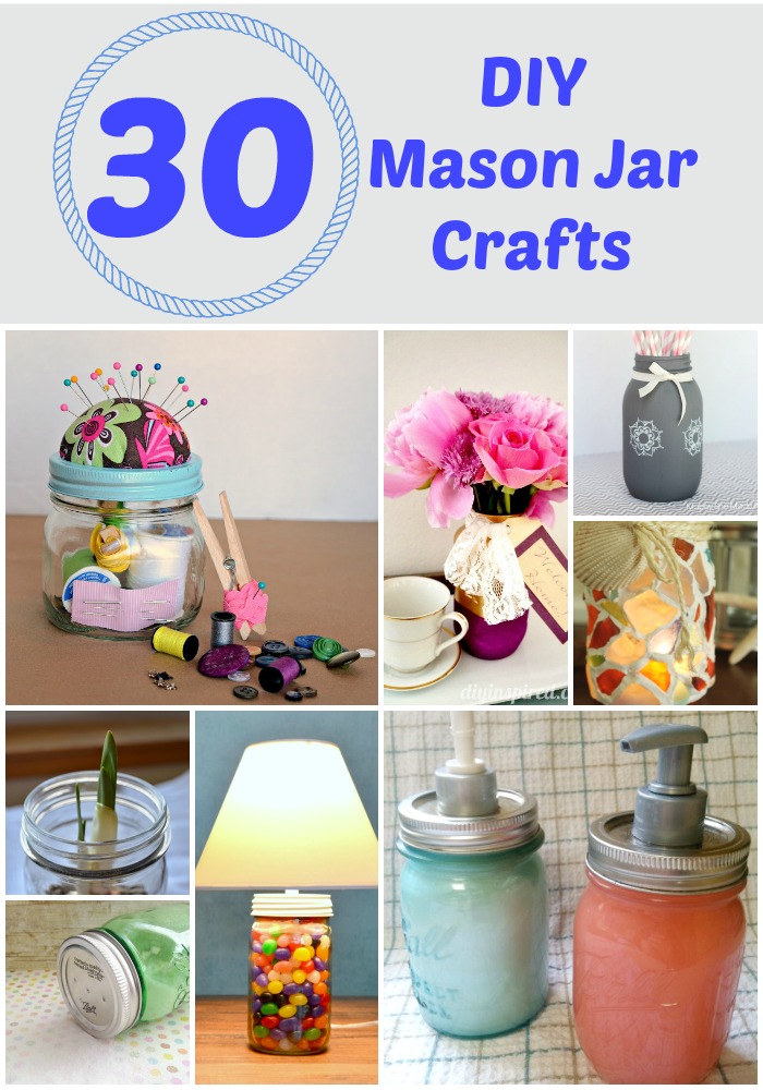 30 Incredible DIY Mason Jar Crafts Rural Mom