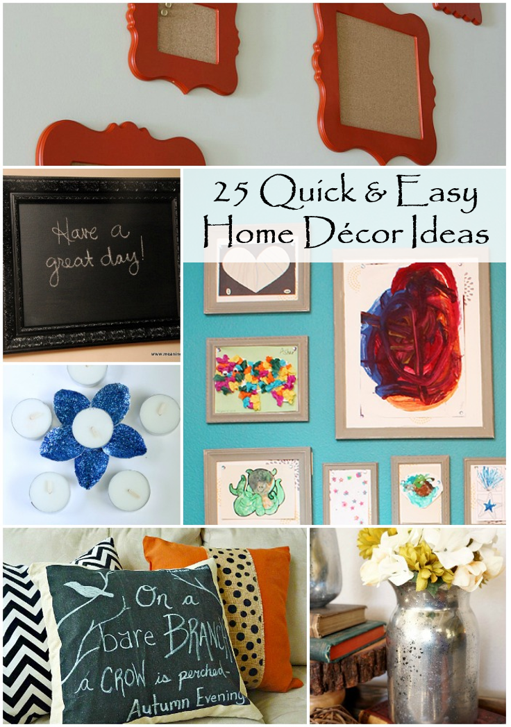 25 Quick and Easy DIY Home Decor Ideas Rural Mom