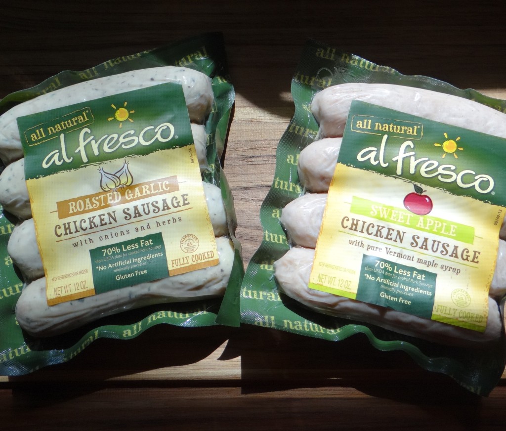 Grilled Dublin Coddle Recipe with al fresco Sweet Apple Chicken Sausage