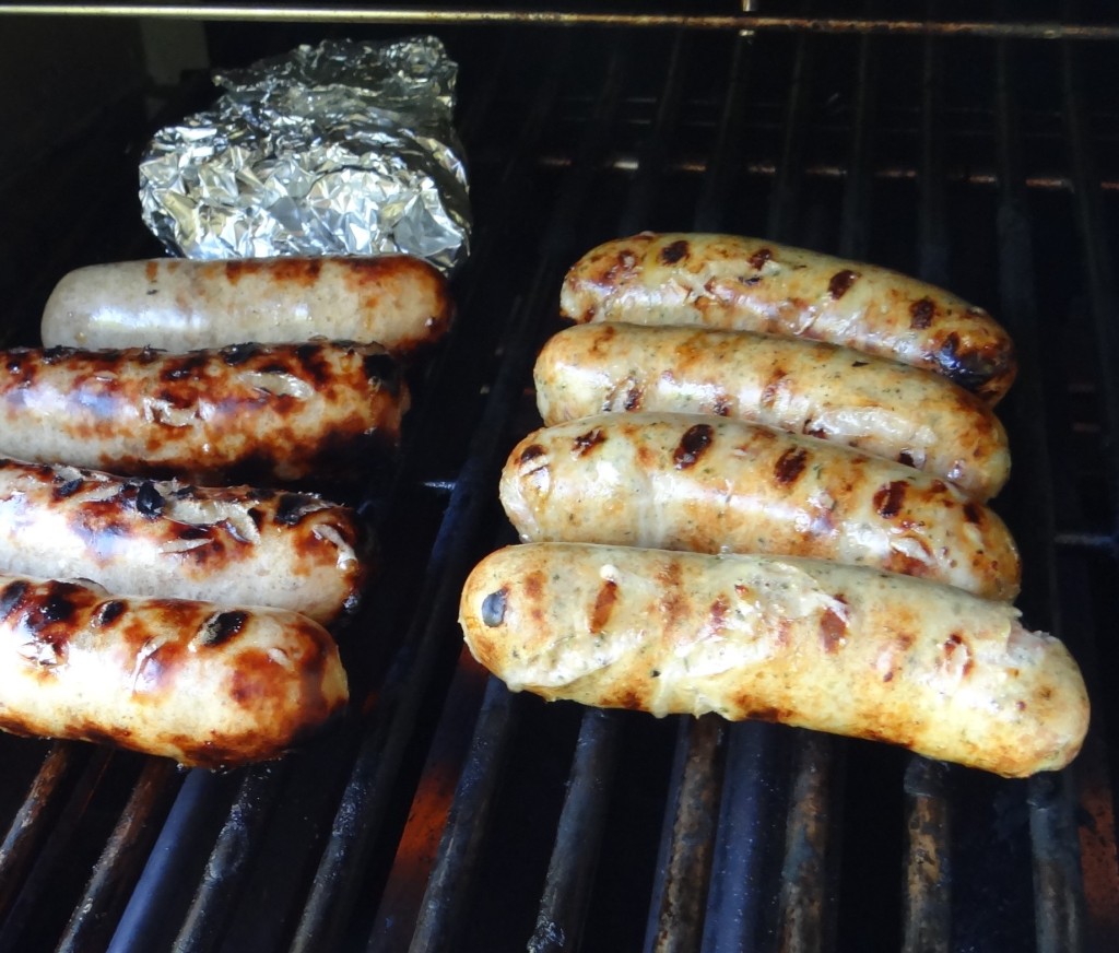 Grilled Dublin Coddle Recipe with al fresco Sweet Apple Chicken Sausage