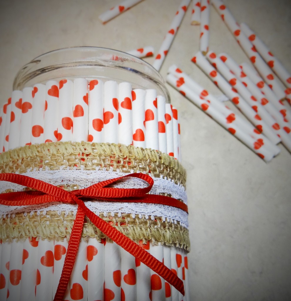 Quick and Easy Valentines Day Mason Jar Candle Holder