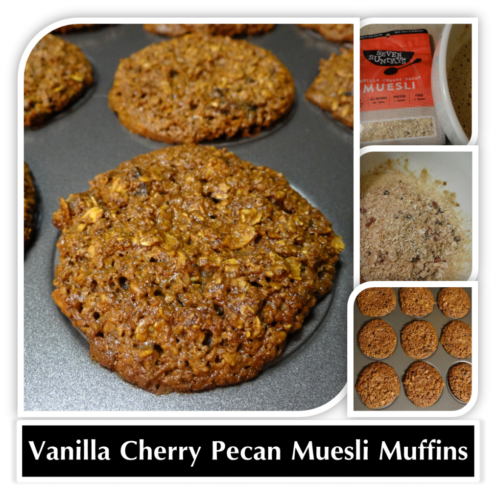 Vanilla Cherry Pecan Muesli Muffins Recipe Rural Mom