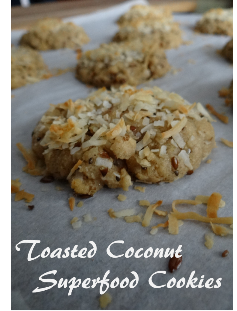 Toasted Coconut Superfood Cookies