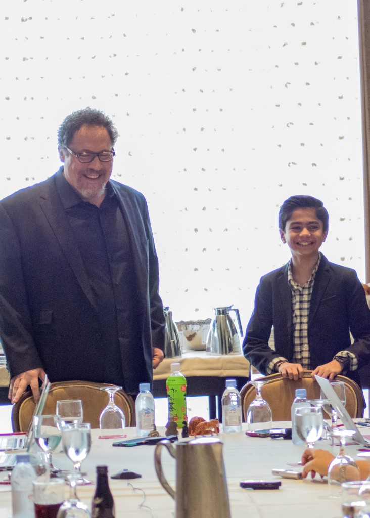 Exclusive Interview with Director Jon Favreau & Neel Sethi (Mowgli) #JungleBookEvent