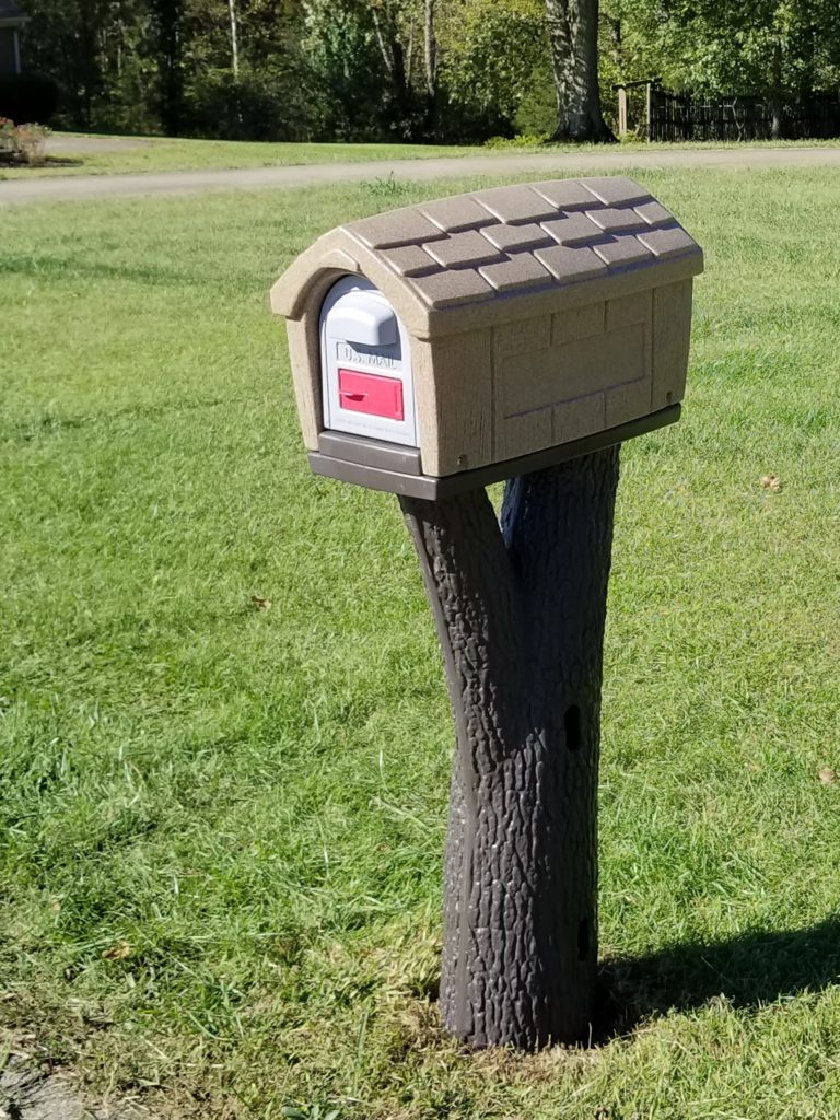 Add Country Charm to Your Driveway with a Rustic Mailbox