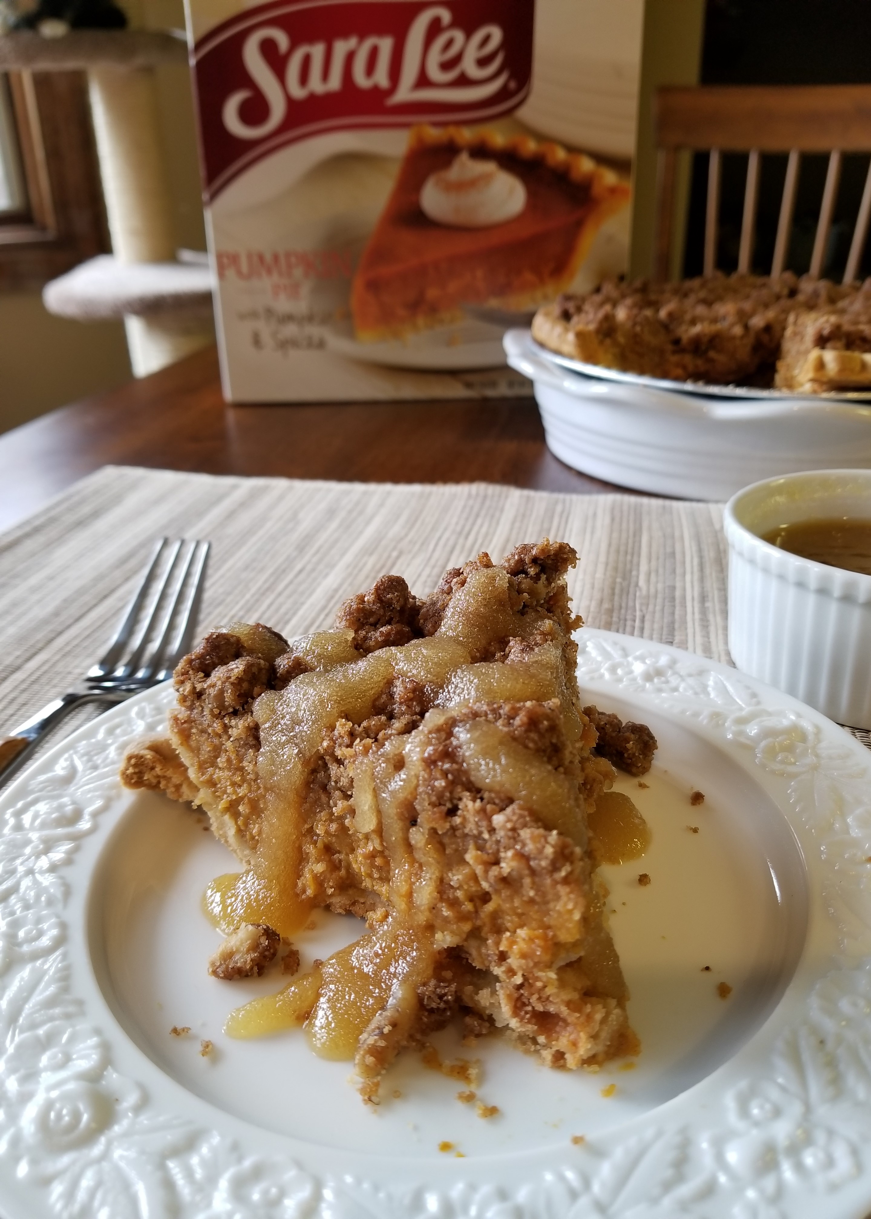 Gourmet Pumpkin Pie Hack: Black Walnut Crumb and Kentucky Bourbon Sugar  Sauce Rural Mom