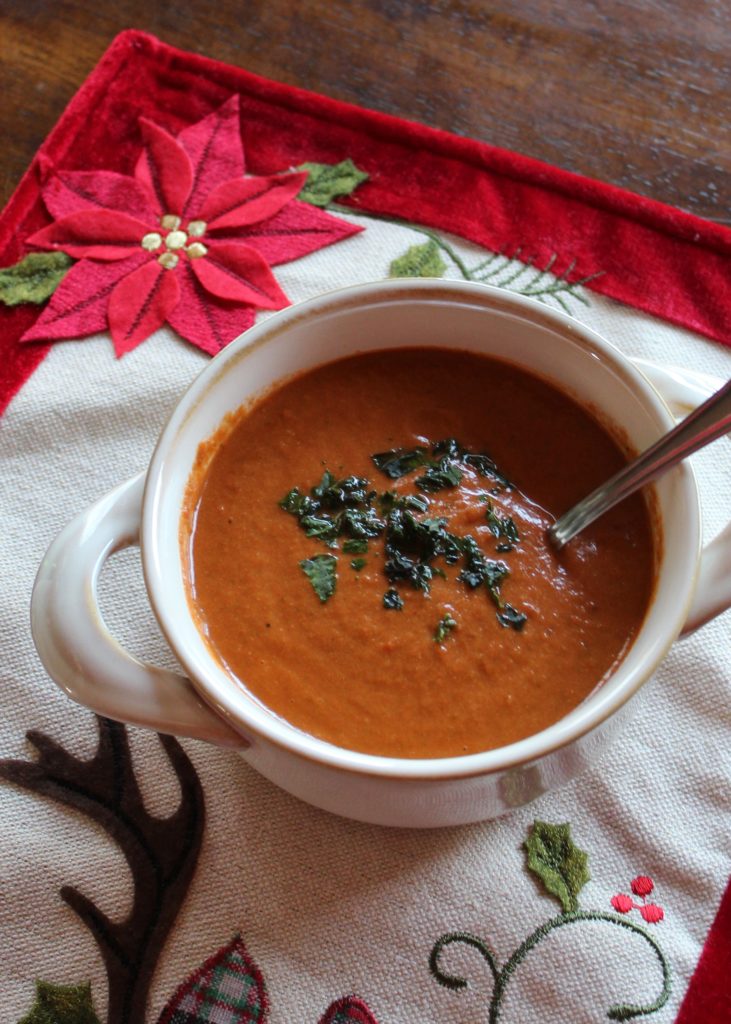 Roasted Red Pepper Soup Recipe