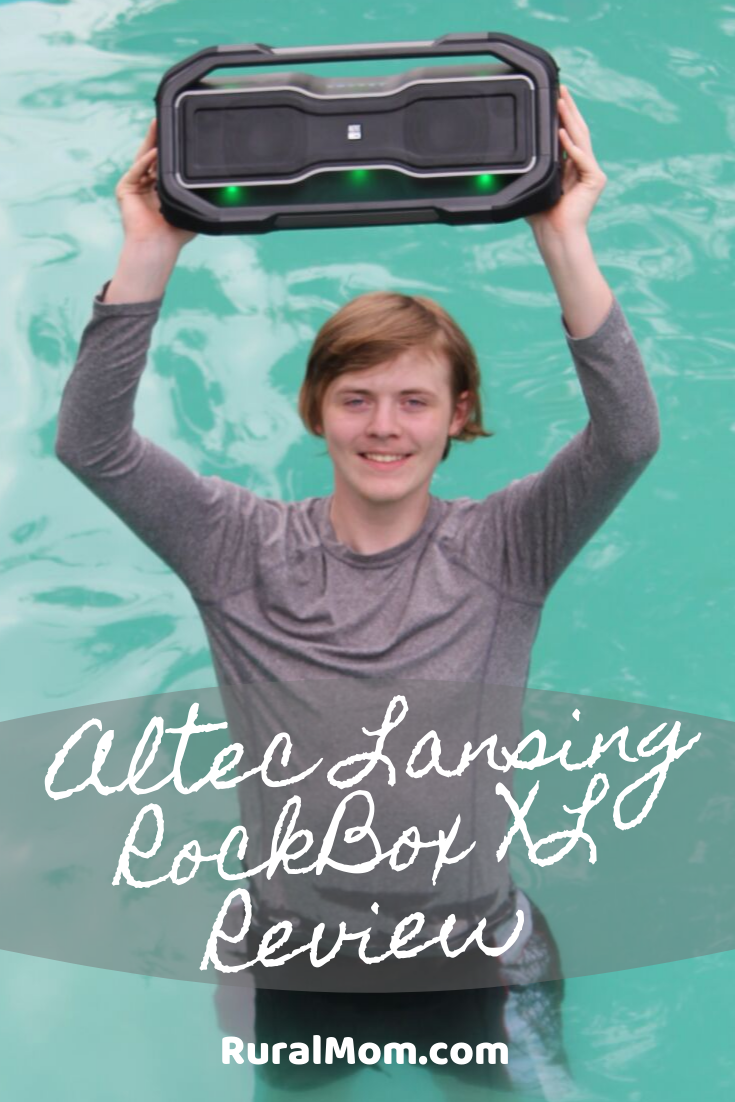 Get Your Party Started with the Altec Lansing RockBox XL Waterproof Bluetooth Portable Speaker