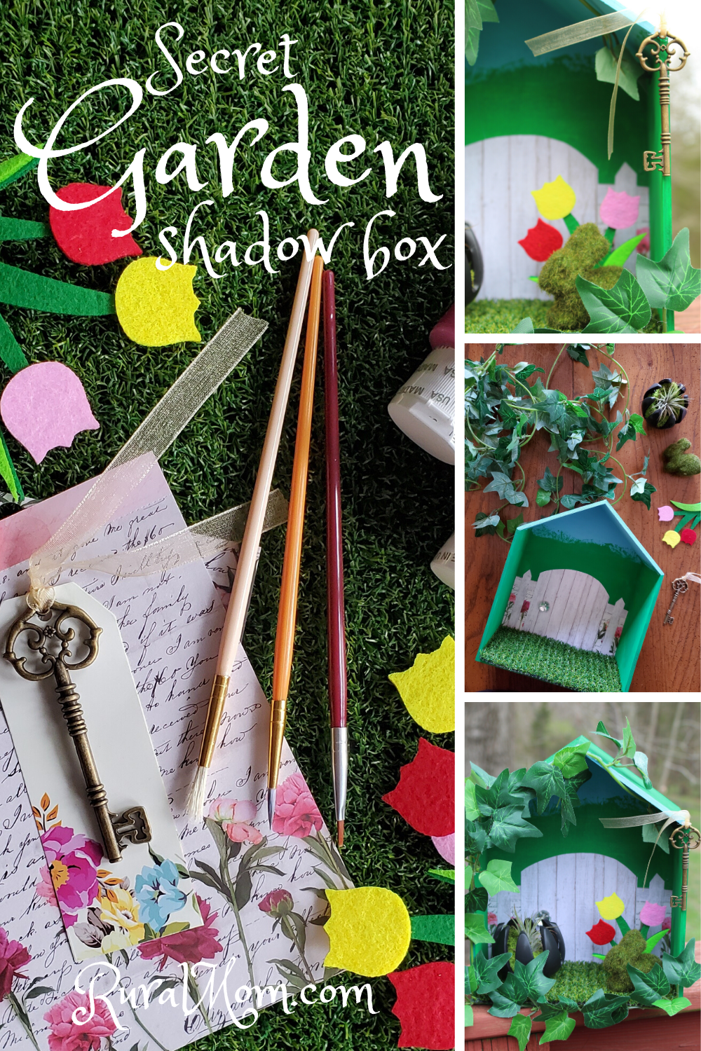 Secret Garden Shadow Box Craft