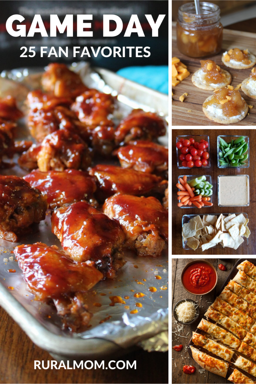 25 Great Game Day Football Food Recipes Rural Mom