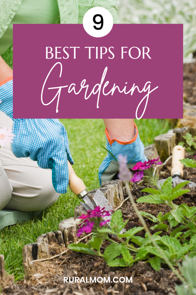 9 Tips on Gardening for Women